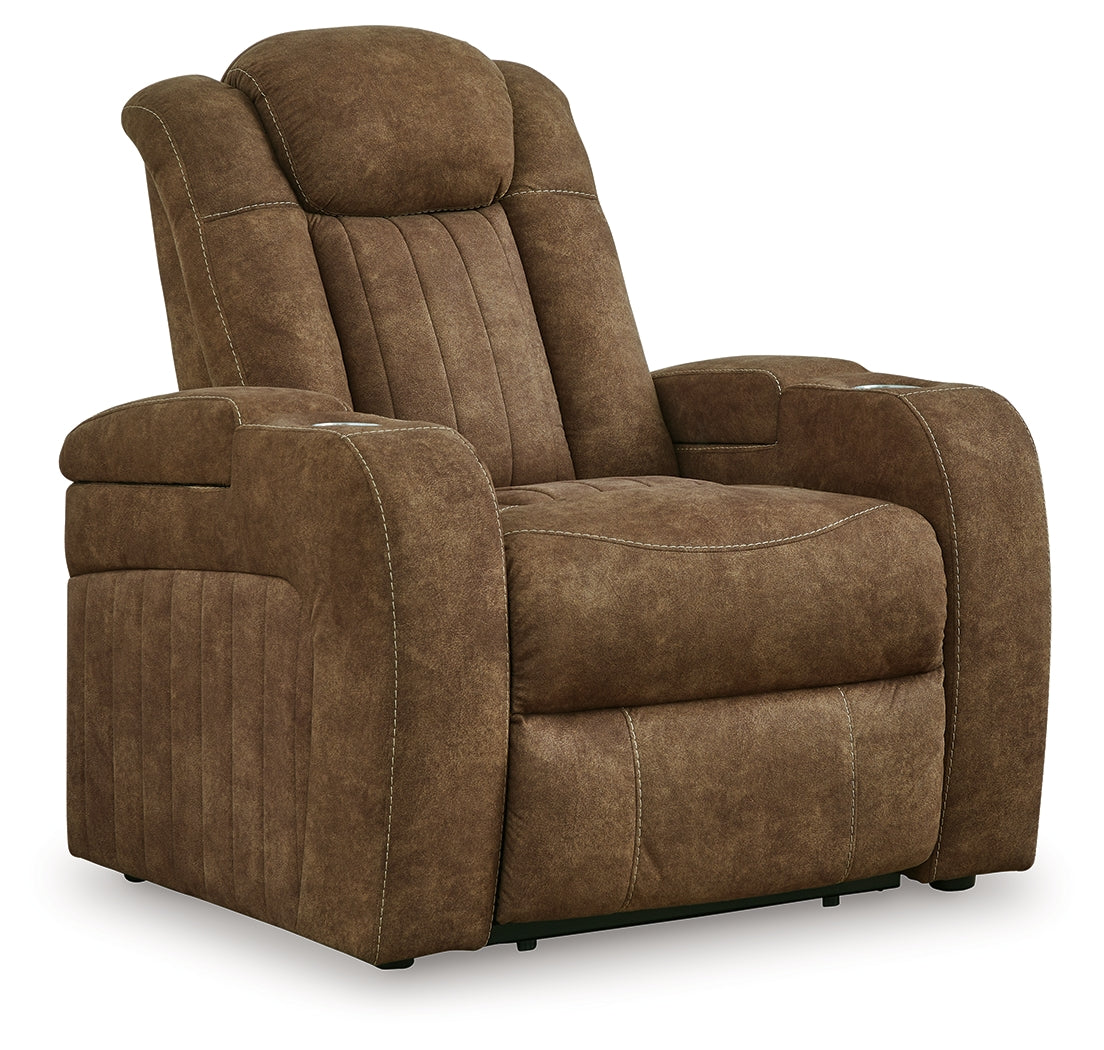 Wolfridge Brindle Power Recliner - 6070313 - Bien Home Furniture & Electronics