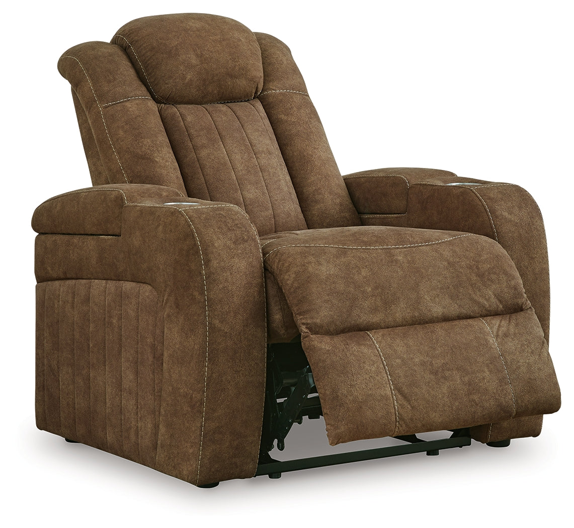 Wolfridge Brindle Power Recliner - 6070313 - Bien Home Furniture & Electronics