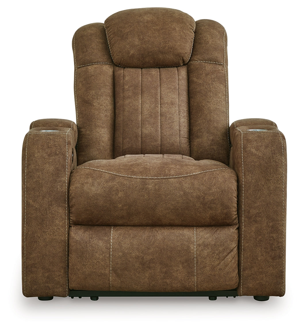 Wolfridge Brindle Power Recliner - 6070313 - Bien Home Furniture & Electronics