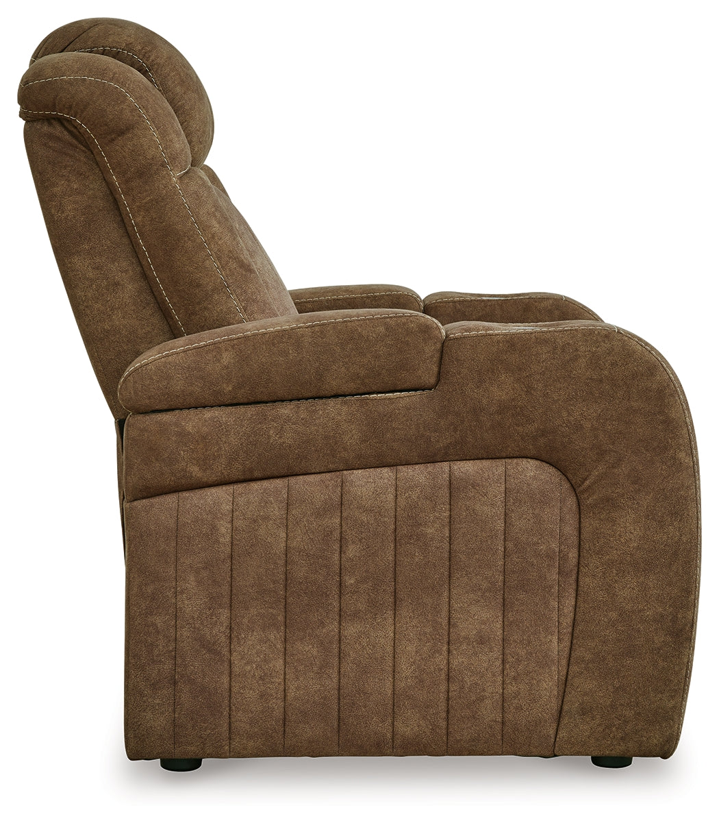 Wolfridge Brindle Power Recliner - 6070313 - Bien Home Furniture & Electronics