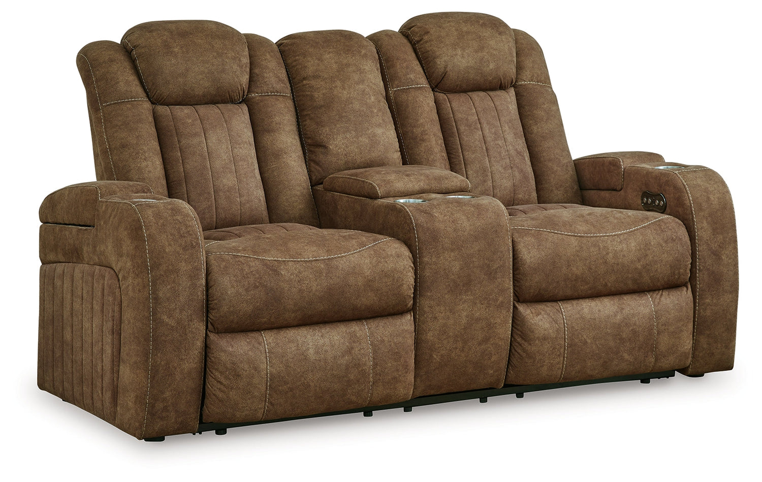Wolfridge Brindle Power Reclining Loveseat - 6070318 - Bien Home Furniture & Electronics