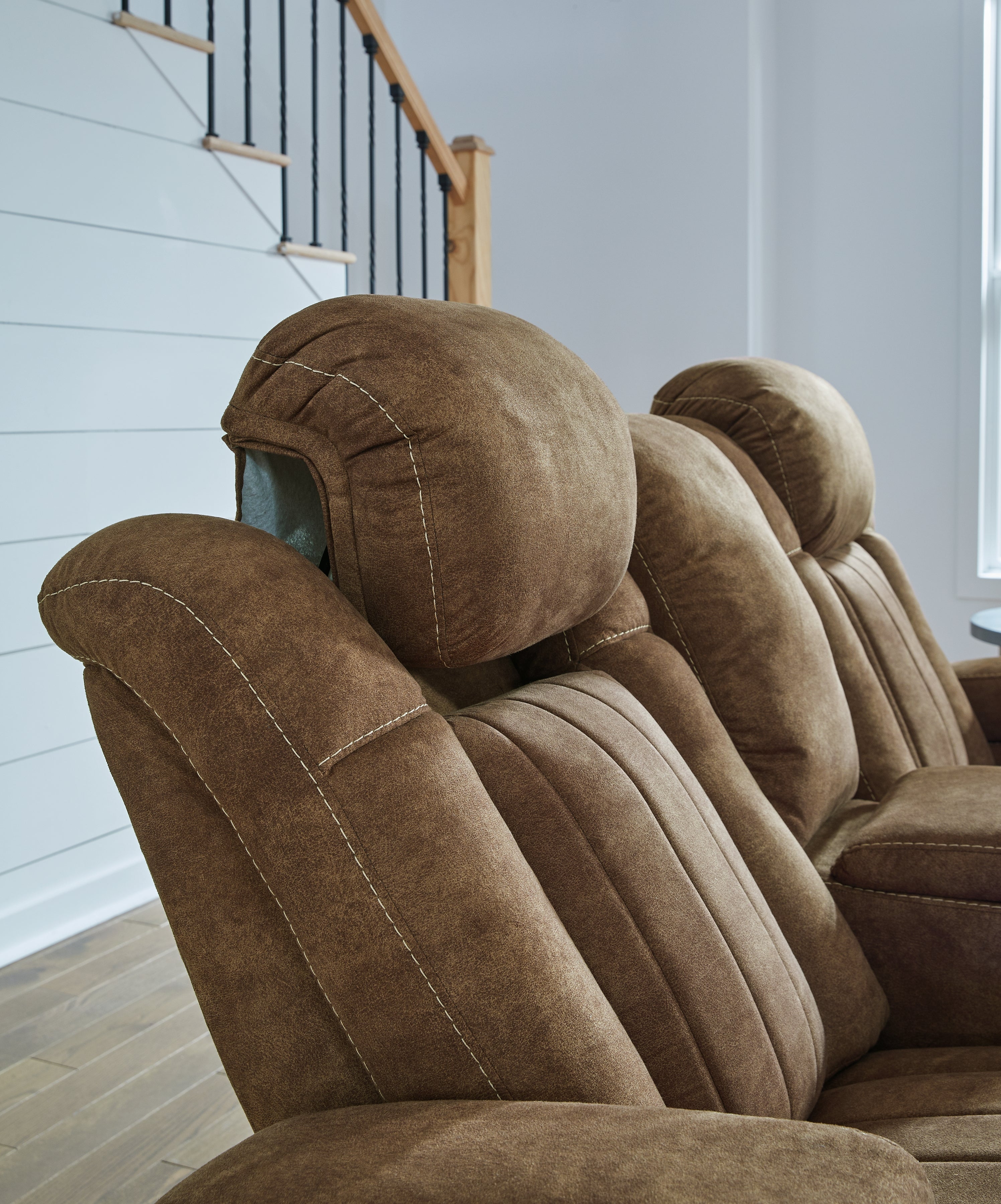 Wolfridge Brindle Power Reclining Sofa - 6070315 - Bien Home Furniture & Electronics