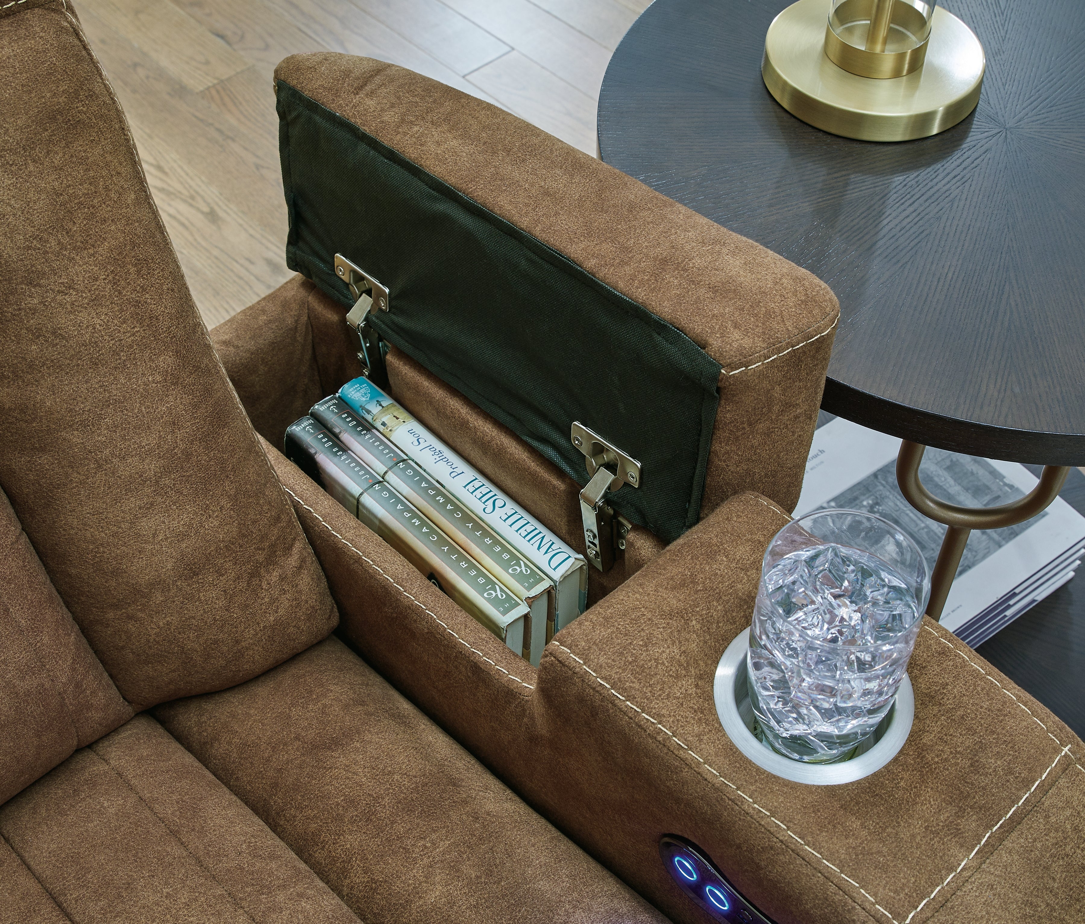 Wolfridge Brindle Power Reclining Sofa - 6070315 - Bien Home Furniture & Electronics