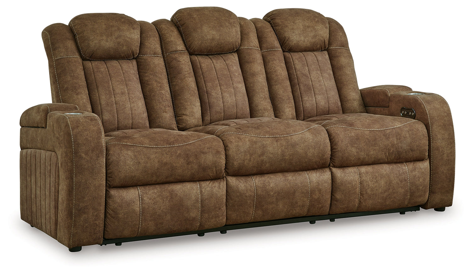 Wolfridge Brindle Power Reclining Sofa - 6070315 - Bien Home Furniture & Electronics