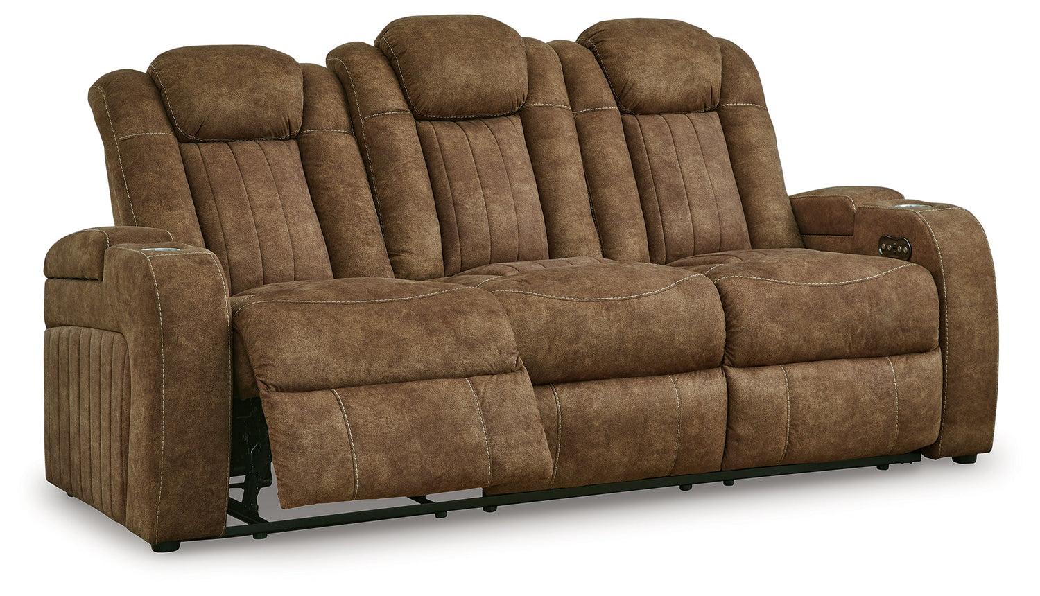 Wolfridge Brindle Power Reclining Sofa - 6070315 - Bien Home Furniture & Electronics
