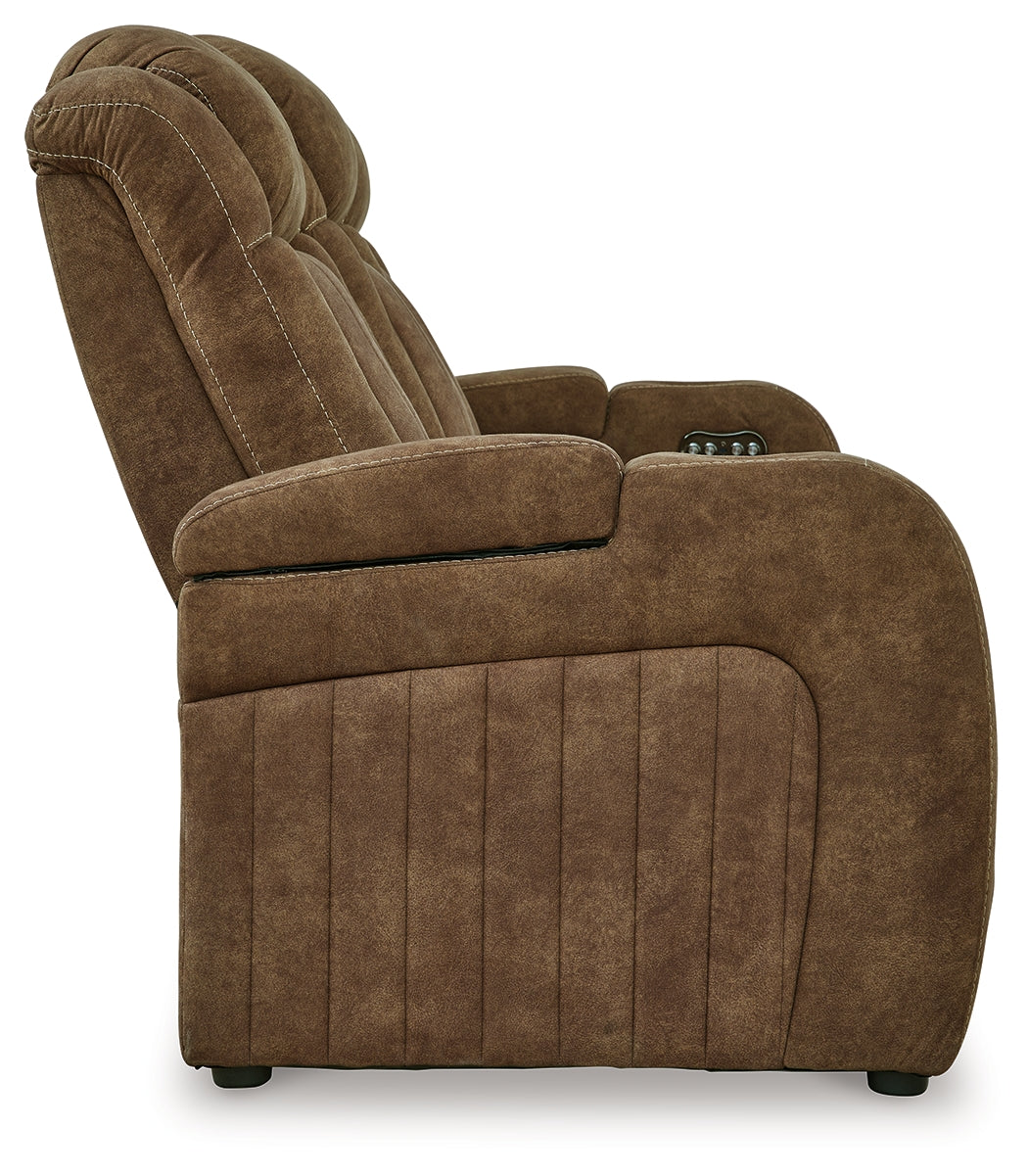 Wolfridge Brindle Power Reclining Sofa - 6070315 - Bien Home Furniture & Electronics