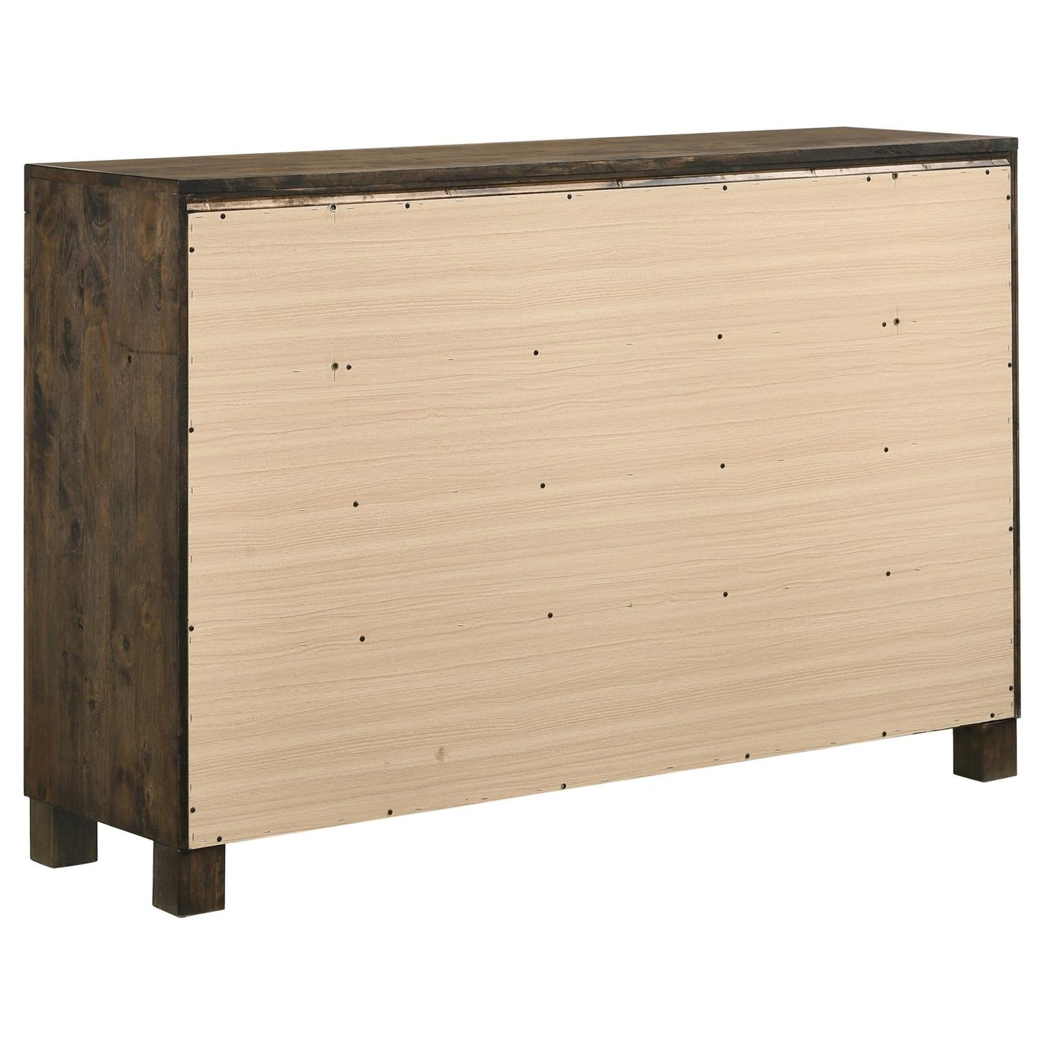 Woodmont Rustic Golden Brown 8-Drawer Dresser - 222633 - Bien Home Furniture & Electronics