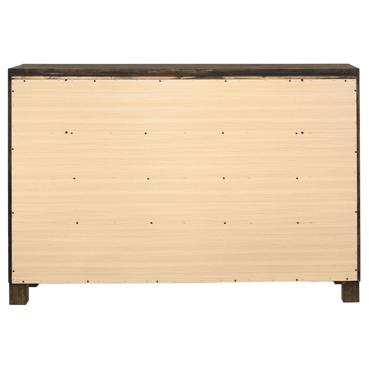 Woodmont Rustic Golden Brown 8-Drawer Dresser - 222633 - Bien Home Furniture & Electronics