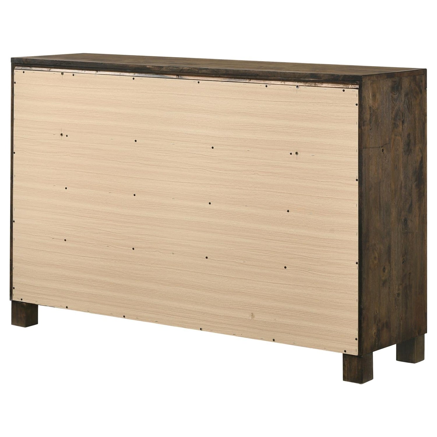 Woodmont Rustic Golden Brown 8-Drawer Dresser - 222633 - Bien Home Furniture & Electronics
