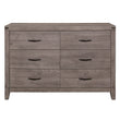 Woodrow Brownish Gray Dresser - 2042-5 - Bien Home Furniture & Electronics