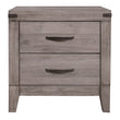 Woodrow Brownish Gray Nightstand - 2042-4 - Bien Home Furniture & Electronics