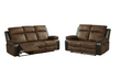 Woodsway Brown Reclining Living Room Set - SET | 6450588 | 6450586 - Bien Home Furniture & Electronics