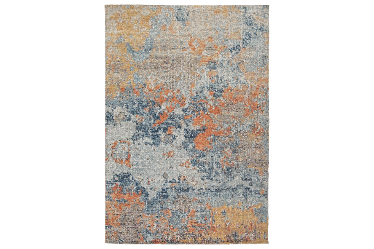 Wraylen Multi Large Rug - R405051 - Bien Home Furniture & Electronics