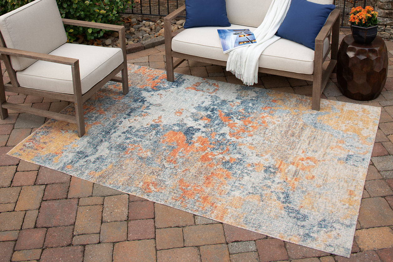 Wraylen Multi Medium Rug - R405052 - Bien Home Furniture & Electronics