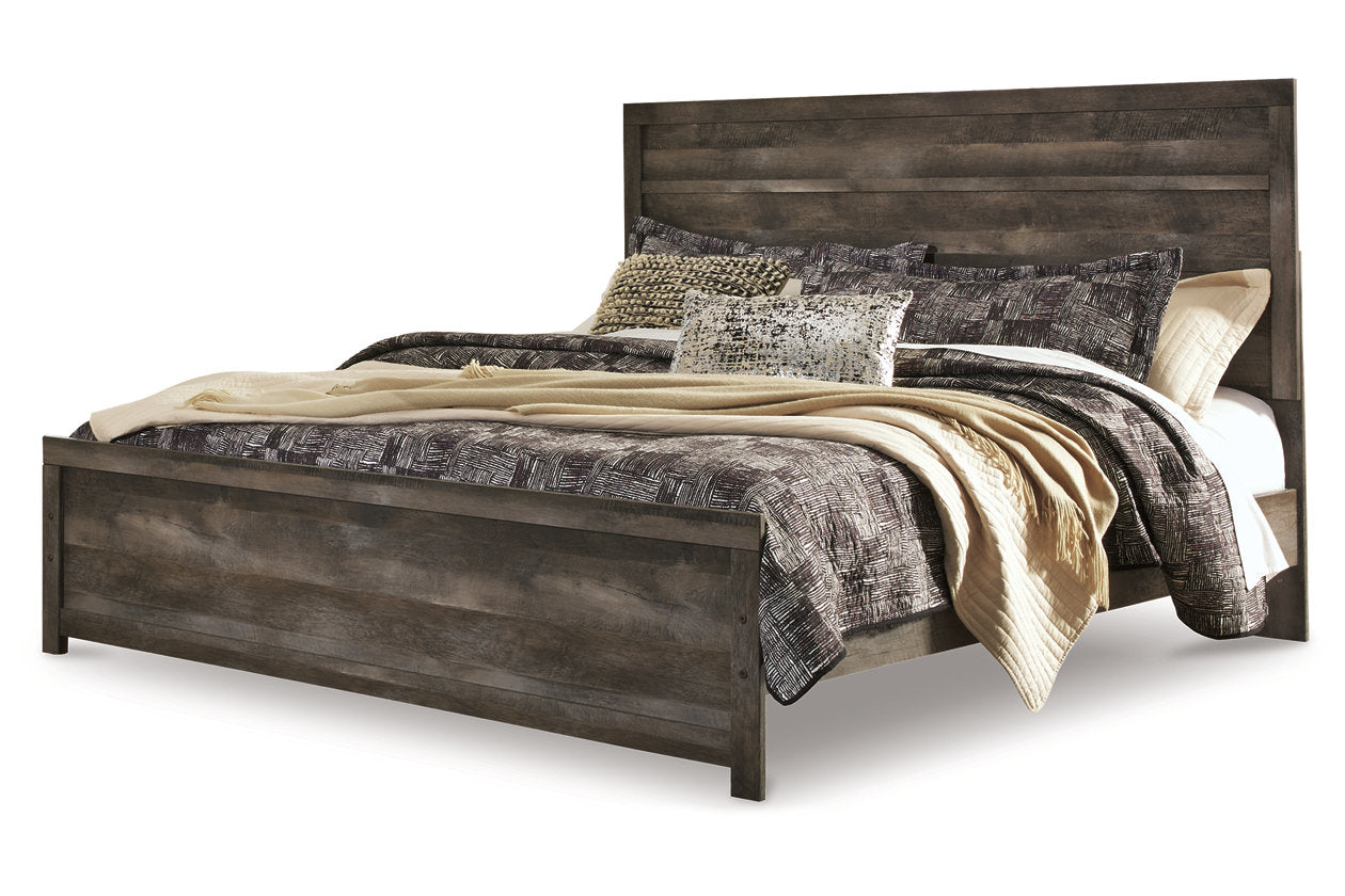 Wynnlow Gray King Panel Bed - SET | B440-72 | B440-97 - Bien Home Furniture & Electronics
