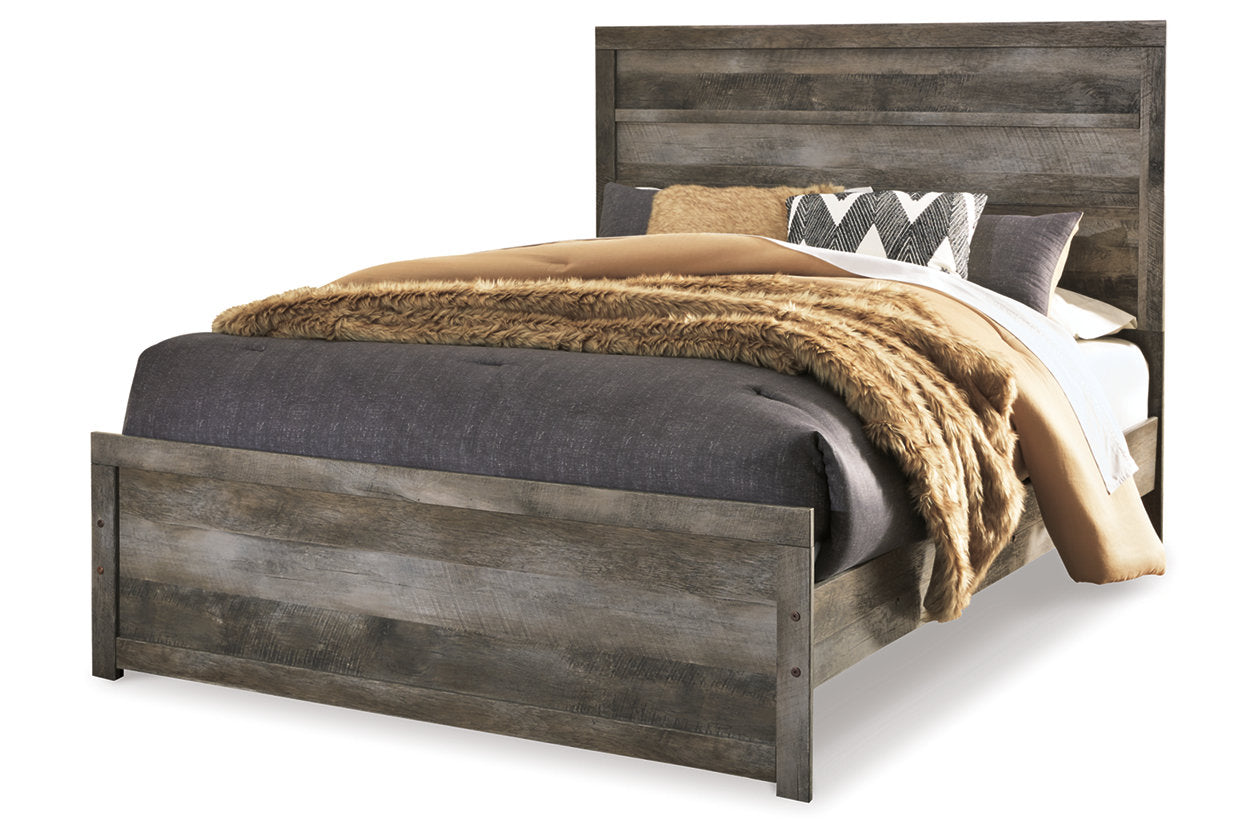 Wynnlow Gray Queen Panel Bed - SET | B440-71 | B440-96 - Bien Home Furniture & Electronics