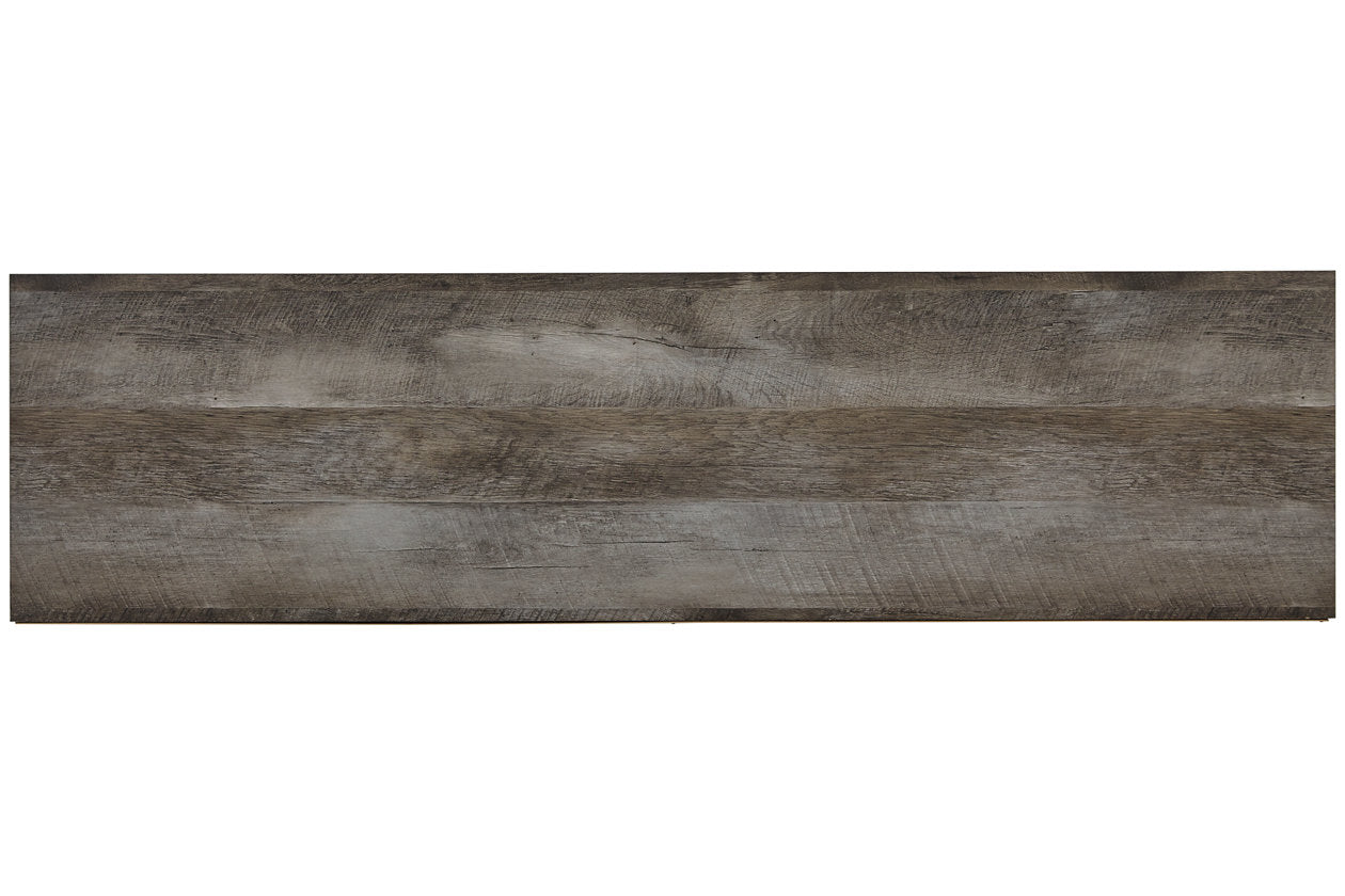 Wynnlow Gray TV Stand with Electric Fireplace - SET | EW0440-268 | W100-101 - Bien Home Furniture & Electronics