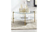 Wynora White/Gold Coffee Table - T192-8 - Bien Home Furniture & Electronics