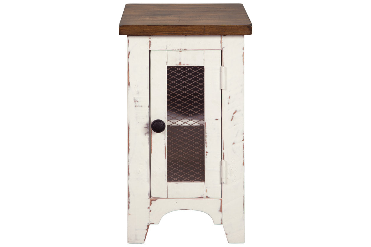 Wystfield White/Brown Chairside End Table - T459-7 - Bien Home Furniture & Electronics