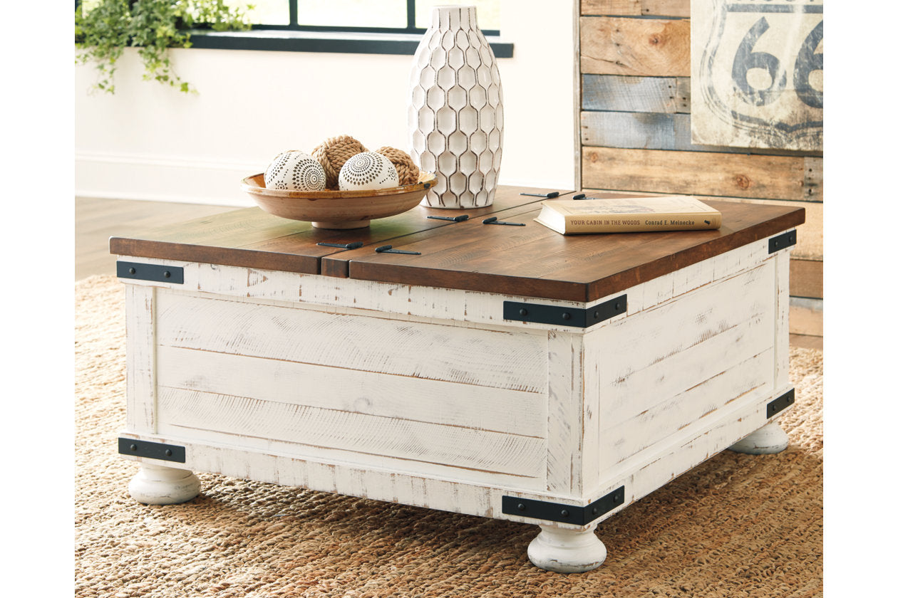 Wystfield White/Brown Coffee Table - T459-20 - Bien Home Furniture & Electronics