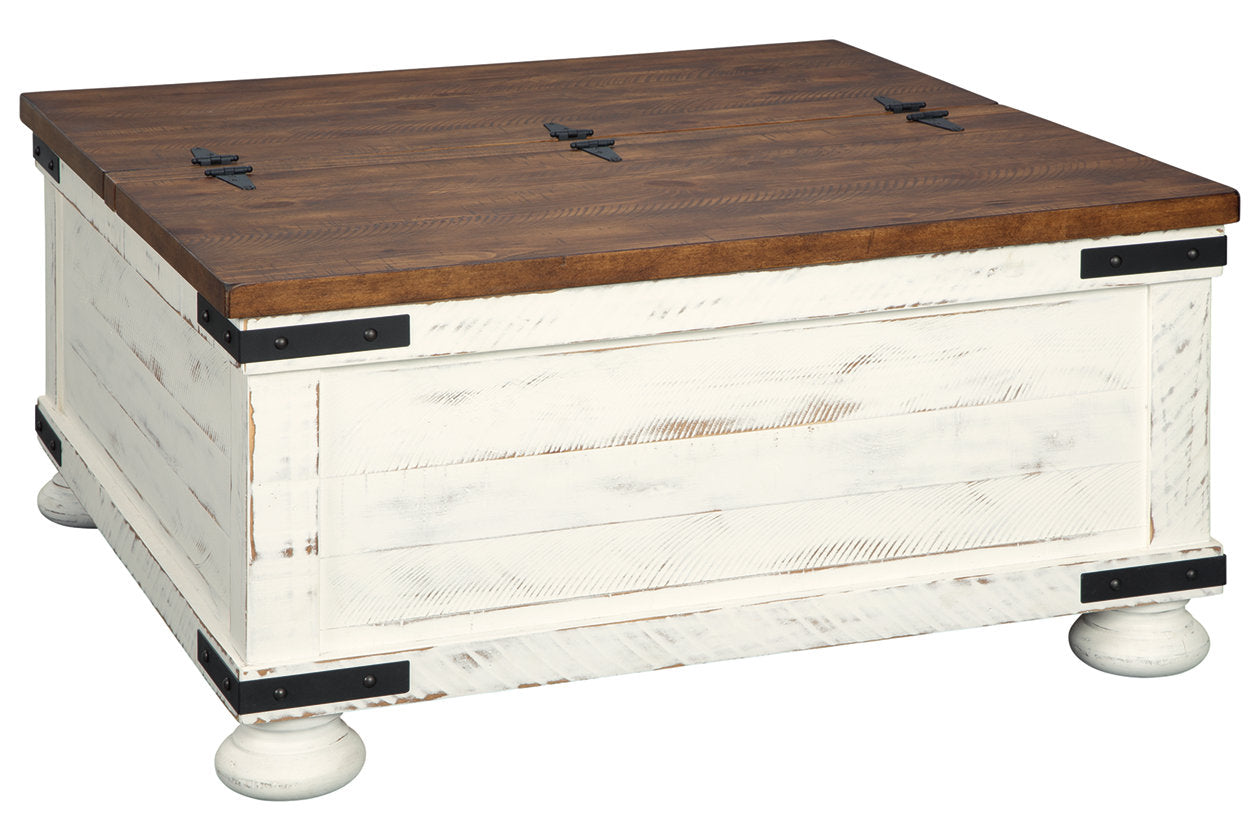 Wystfield White/Brown Coffee Table - T459-20 - Bien Home Furniture & Electronics