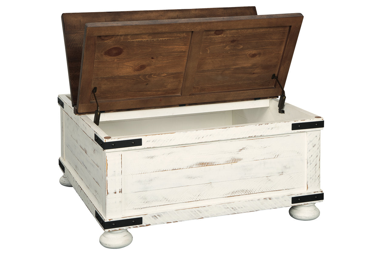 Wystfield White/Brown Coffee Table - T459-20 - Bien Home Furniture & Electronics