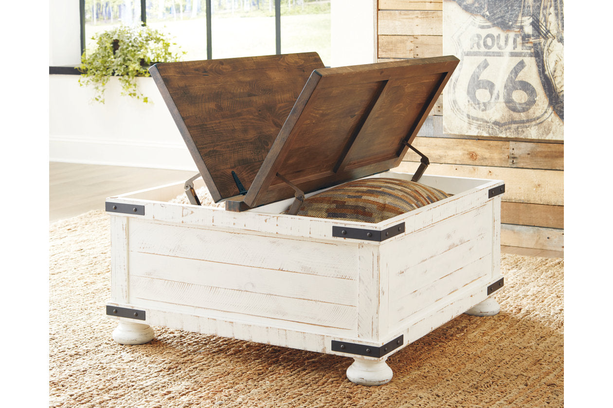 Wystfield White/Brown Coffee Table - T459-20 - Bien Home Furniture & Electronics
