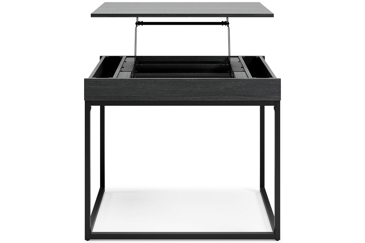 Yarlow Black 36&quot; Home Office Desk - H215-13 - Bien Home Furniture &amp; Electronics