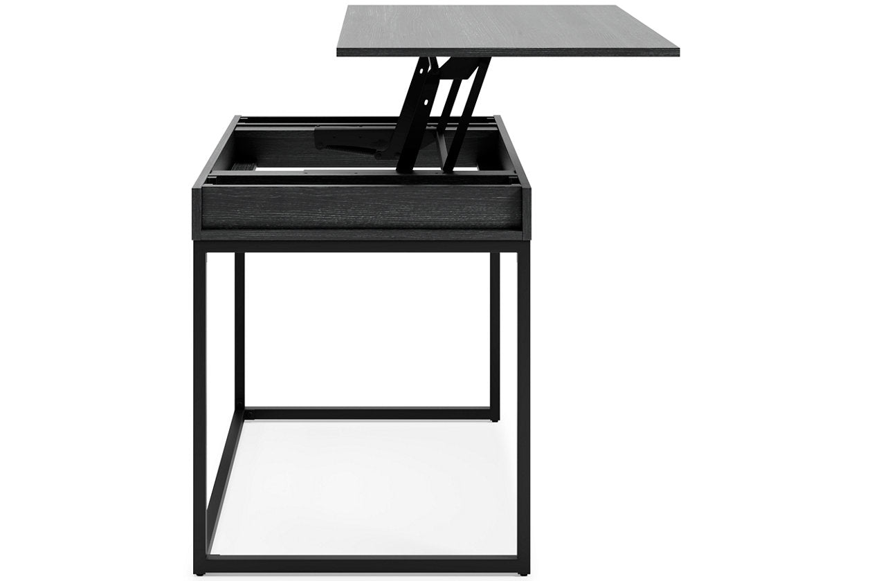 Yarlow Black 36&quot; Home Office Desk - H215-13 - Bien Home Furniture &amp; Electronics