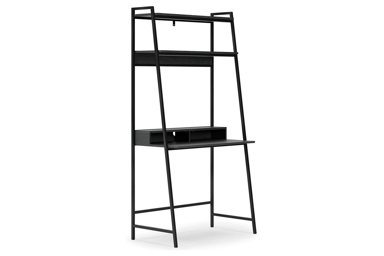 Yarlow Black 36" Home Office Desk with Shelf - H215-27 - Bien Home Furniture & Electronics