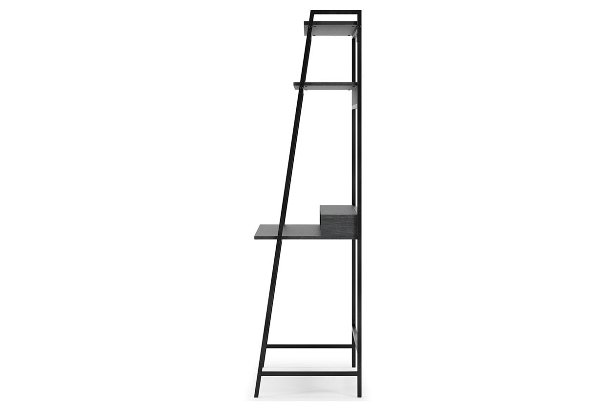 Yarlow Black 36" Home Office Desk with Shelf - H215-27 - Bien Home Furniture & Electronics