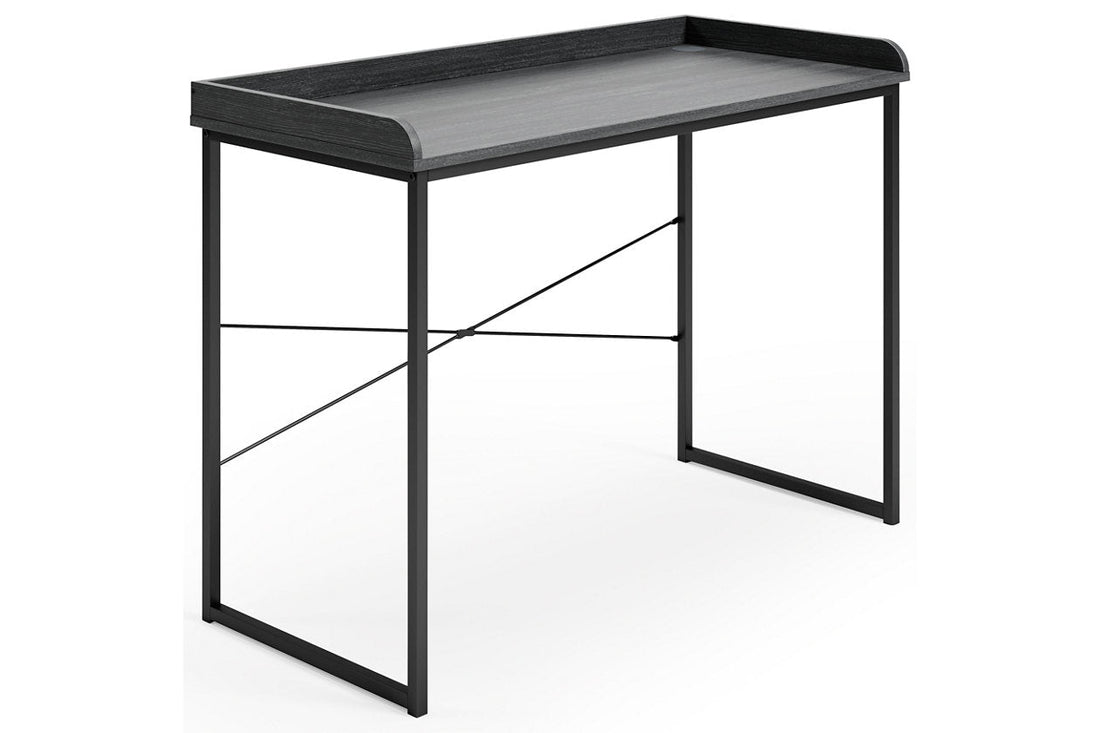 Yarlow Black Home Office Desk - H215-10 - Bien Home Furniture &amp; Electronics