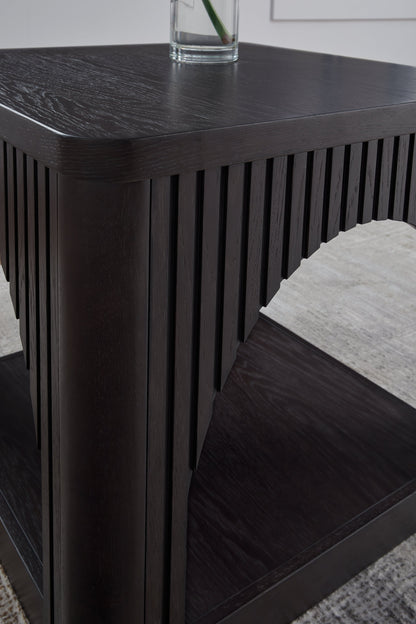 Yellink Black End Table - T760-2 - Bien Home Furniture &amp; Electronics