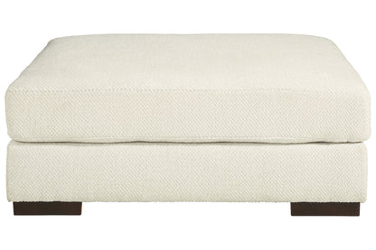 Zada Ivory Oversized Accent Ottoman - 5220408 - Bien Home Furniture &amp; Electronics