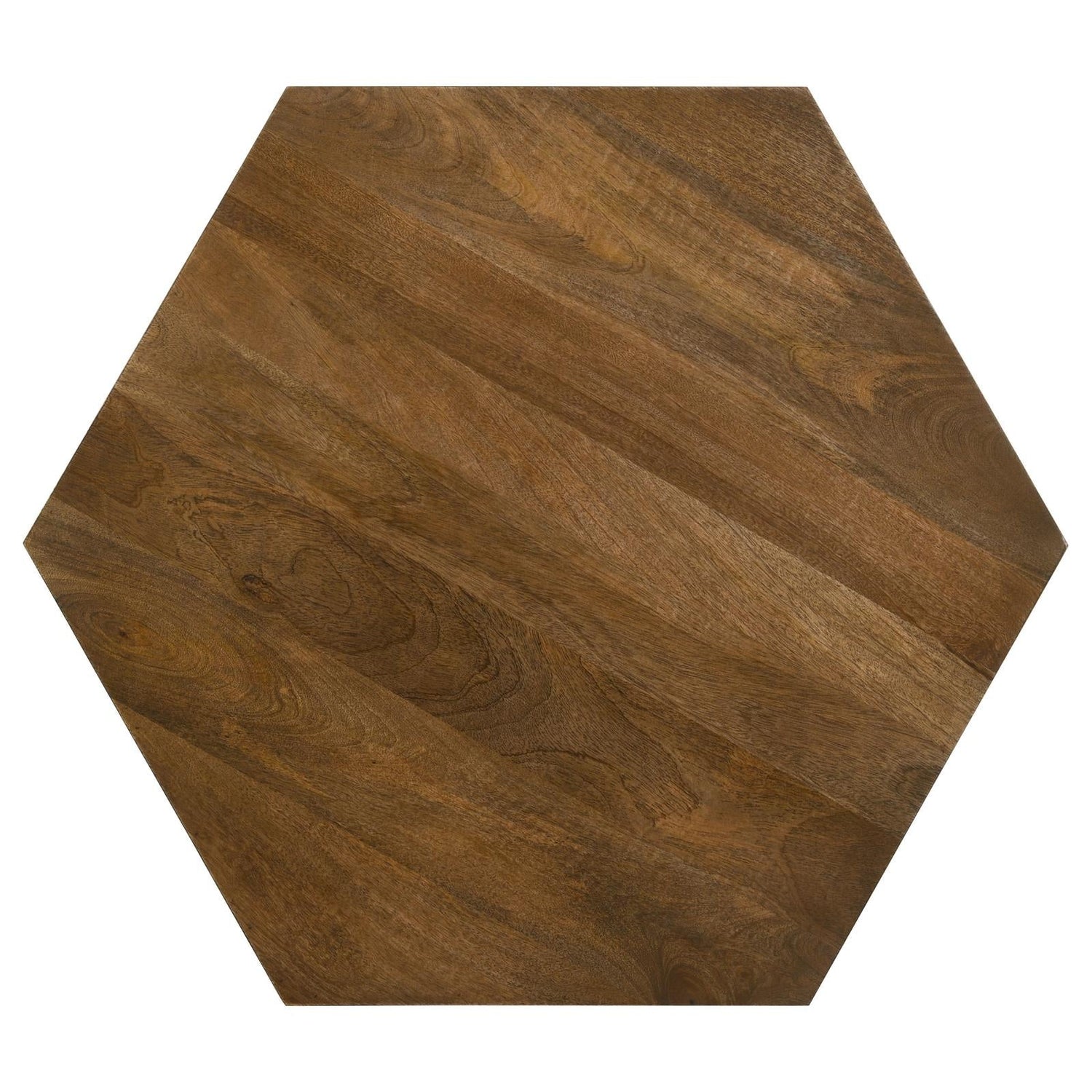 Zalika Natural Hexagonal Coffee Table - 724188 - Bien Home Furniture & Electronics