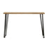 Zander Sofa Table with Hairpin Leg Natural/Matte Black - 723499 - Bien Home Furniture & Electronics