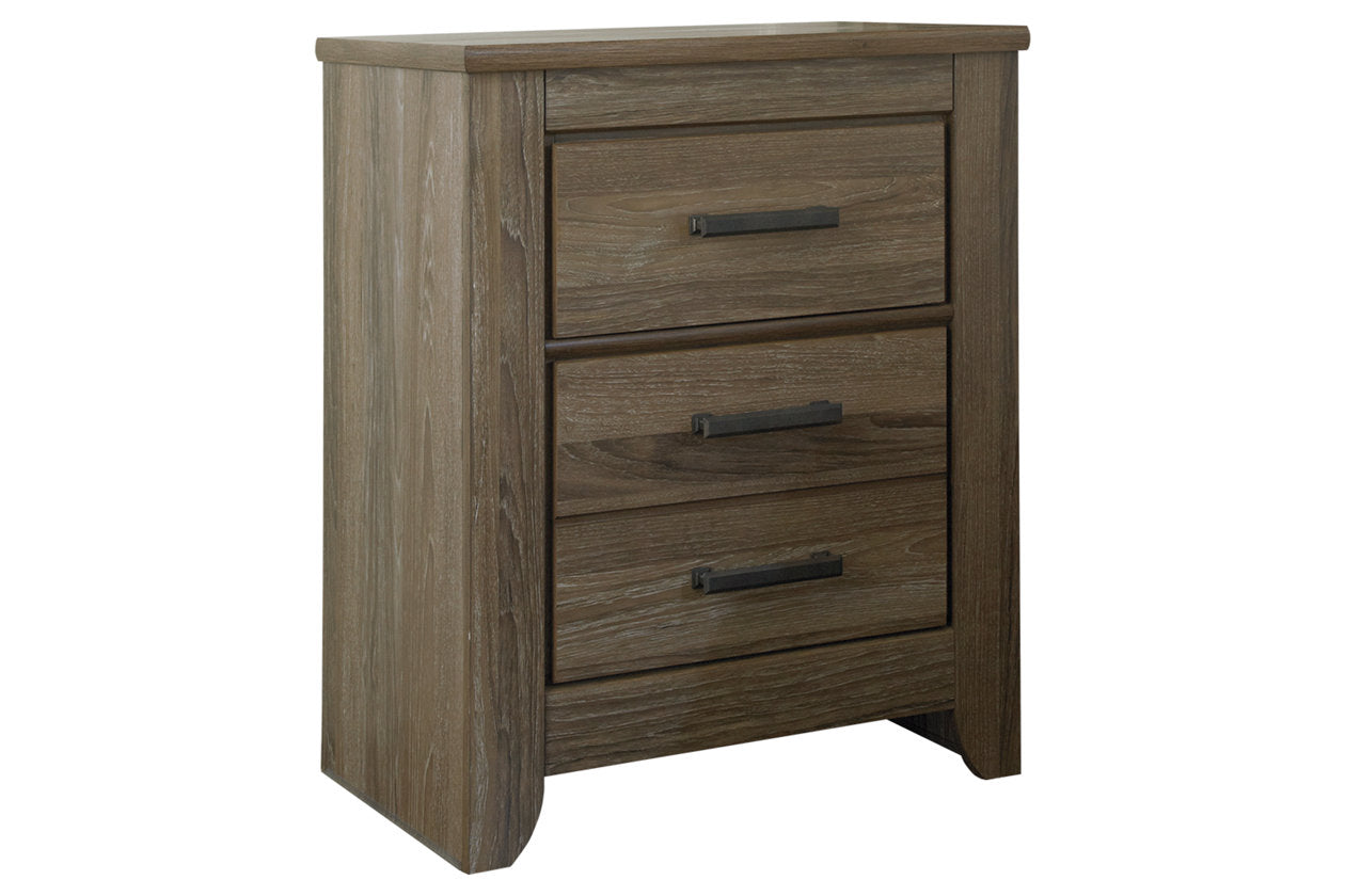 Zelen Warm Gray Nightstand - B248-92 - Bien Home Furniture & Electronics