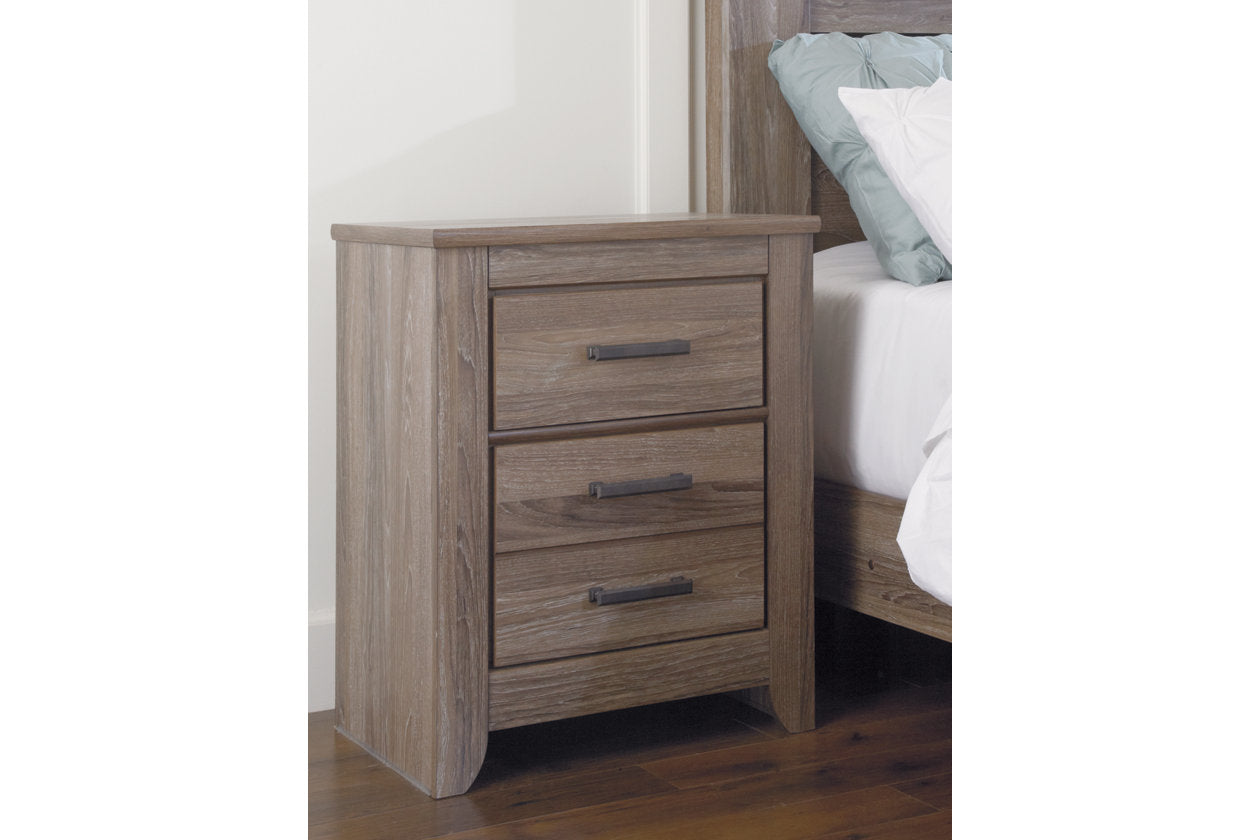 Zelen Warm Gray Nightstand - B248-92 - Bien Home Furniture & Electronics