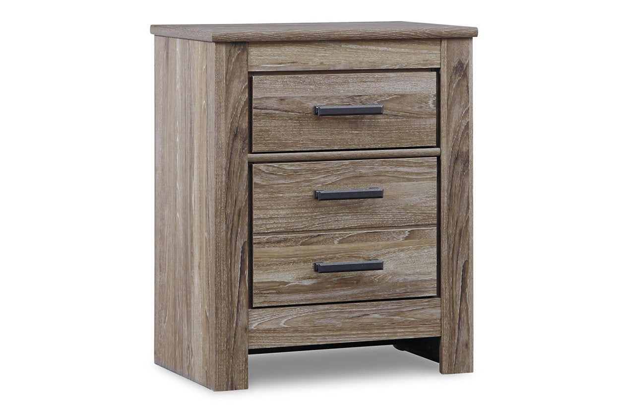 Zelen Warm Gray Nightstand - B248-92 - Bien Home Furniture & Electronics