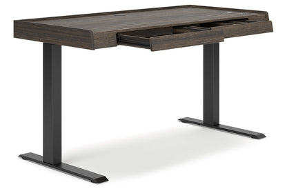 Zendex Dark Brown 55&quot; Adjustable Height Desk - H304-29 - Bien Home Furniture &amp; Electronics