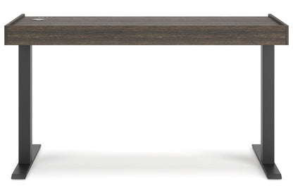 Zendex Dark Brown 55&quot; Adjustable Height Desk - H304-29 - Bien Home Furniture &amp; Electronics