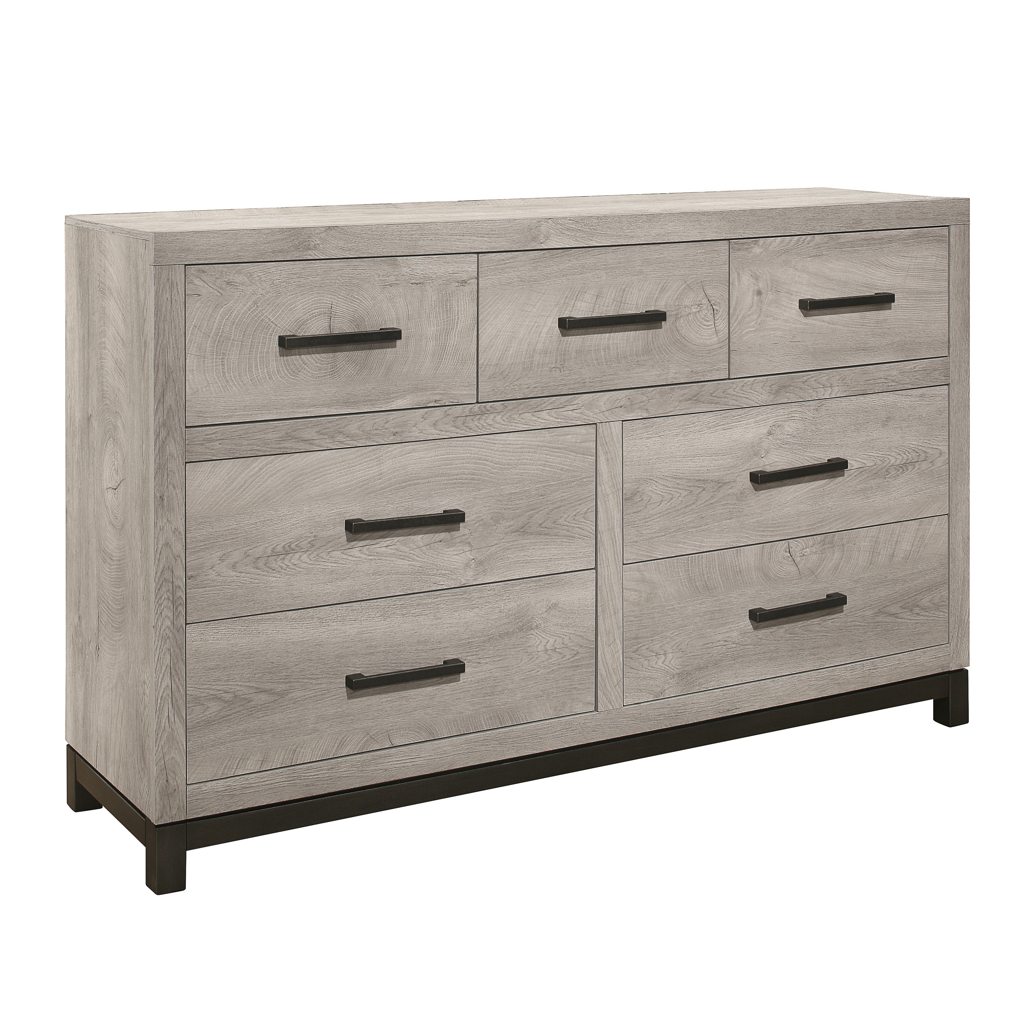 Zephyr Light Gray Dresser - 1577-5 - Bien Home Furniture & Electronics