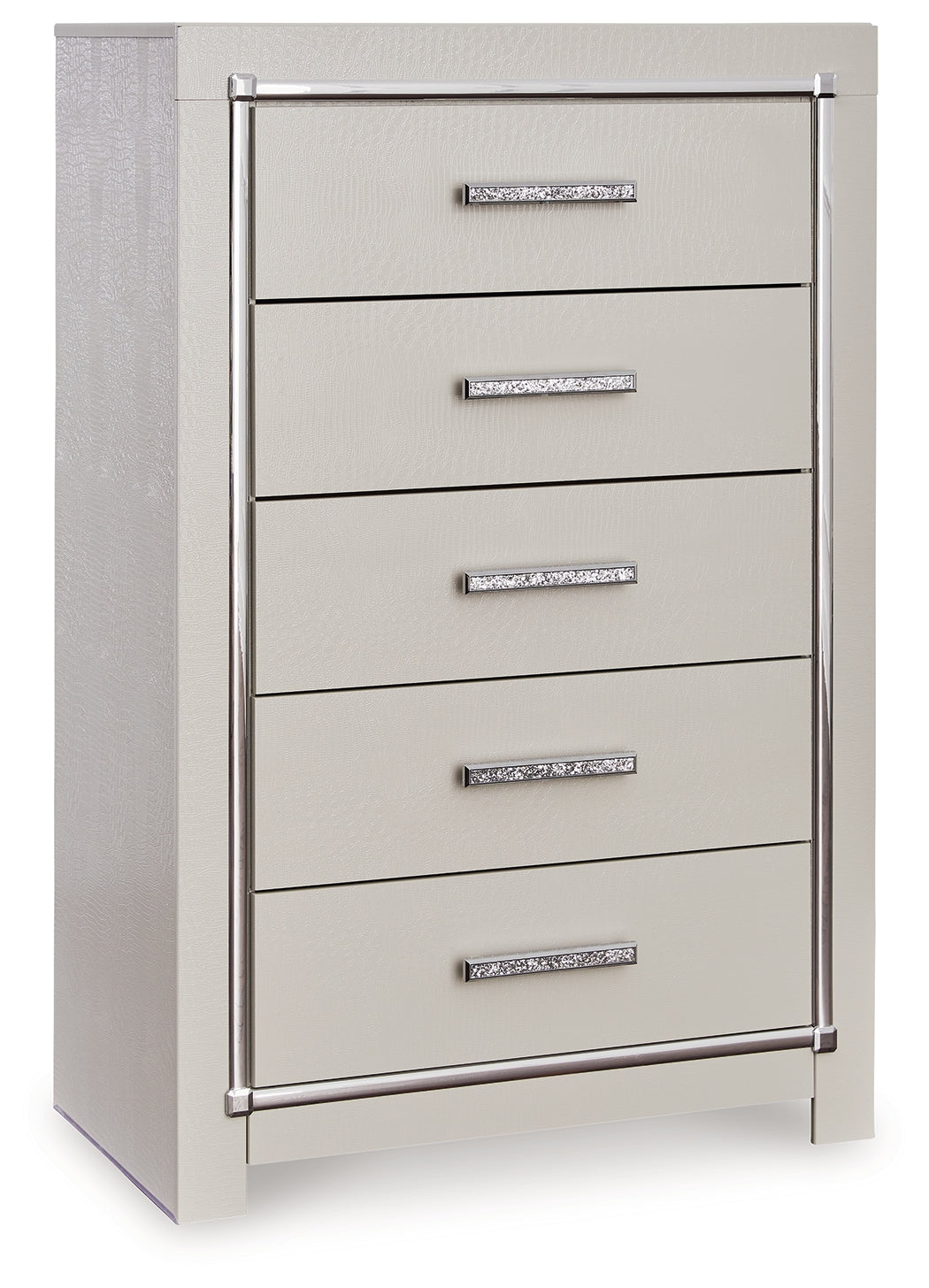 Zyniden Silver Chest of Drawers - B2114-46 - Bien Home Furniture & Electronics