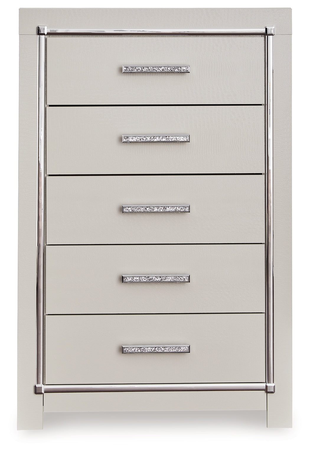 Zyniden Silver Chest of Drawers - B2114-46 - Bien Home Furniture & Electronics