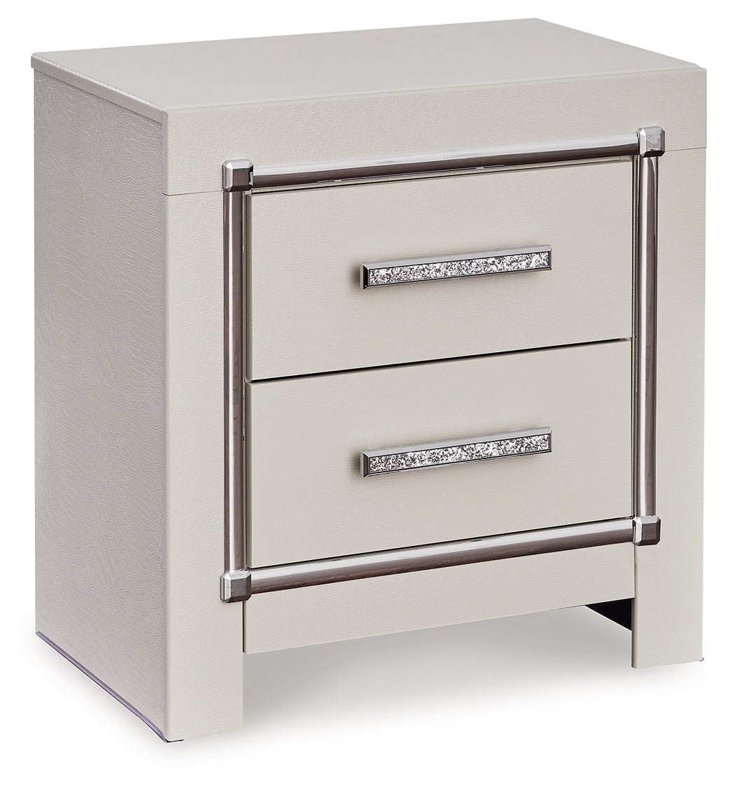 Zyniden Silver Nightstand - B2114-92 - Bien Home Furniture &amp; Electronics