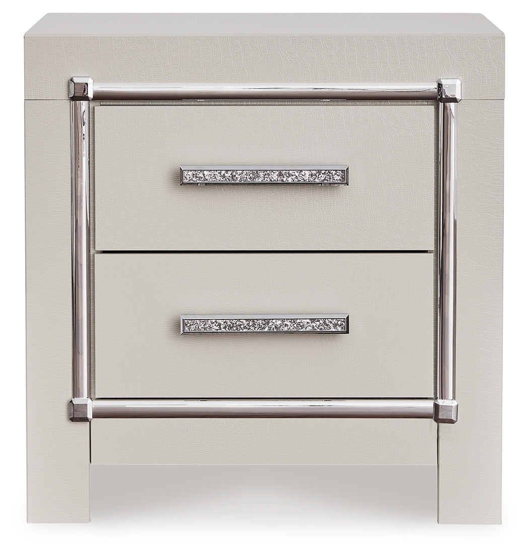 Zyniden Silver Nightstand - B2114-92 - Bien Home Furniture & Electronics