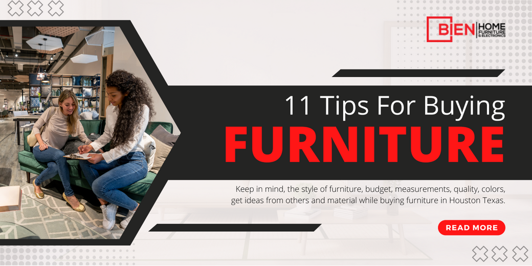 11 Great Tips For Buying Furniture In Houston, Texas