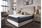10 Inch Chime Elite White/Blue Twin Memory Foam Mattress in a box - M67311 - Bien Home Furniture & Electronics