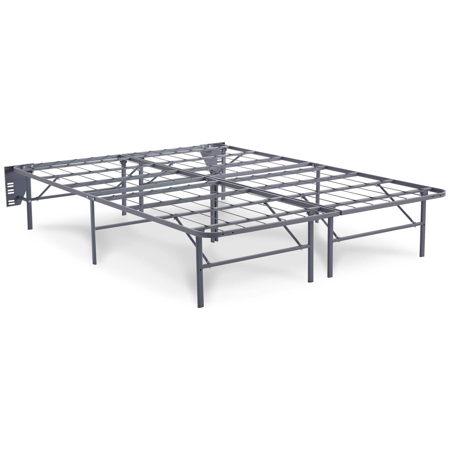 10 Inch Chime Memory Foam Mattress with Foundation in White - PKG009787