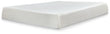 10 Inch Chime Memory Foam White King Mattress and Foundation - M699M1